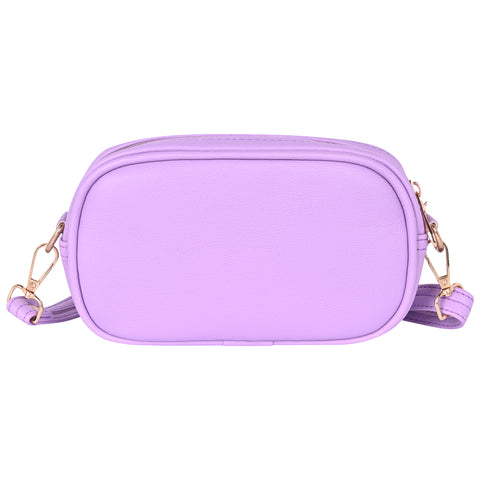 Gorgeous Lilac Mexico Sling Bag | Side Crossbody Shoulder Bag | Mini Makeup Pouch | 8 inch