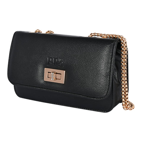 Elegant Black Phuket Mobile sling bag for women side shoulder purse