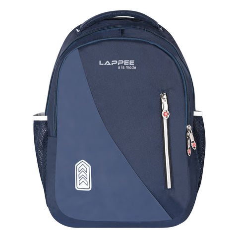 Lappee Blue Meta Pro Casual Laptop Backpack With Rain Cover For Men And Women | Backpacks For School College Office.