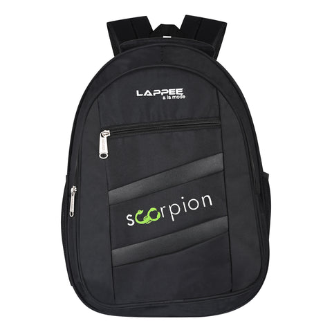 Lappee Black Scorpion Casual Laptop Backpack With Rain Cover For Men And Women | Backpacks For School College Office.
