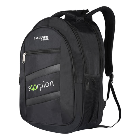 Lappee Black Scorpion Casual Laptop Backpack With Rain Cover For Men And Women | Backpacks For School College Office.