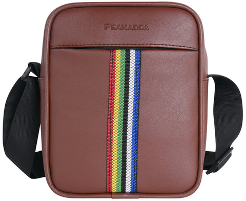 Chocolate Brown Tourister Sling Bag | Tograin Vegan Leather