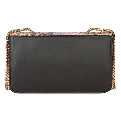 Stylish Peach Snake Sling for women side shoulder chain