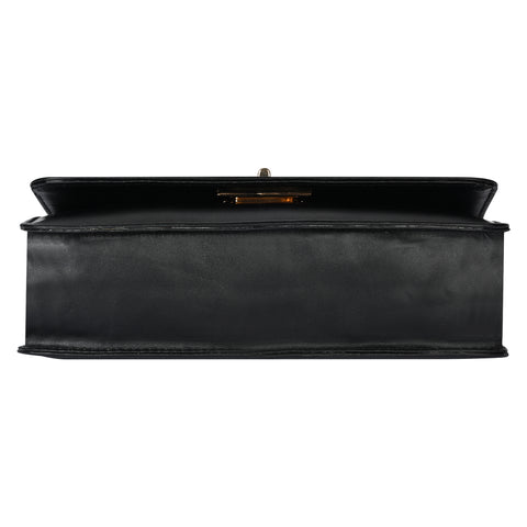 Elegant Black Ibiza Sling bag for women Side Shoulder Chain purse.