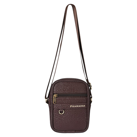 Mocha Brown Gold Label Sling for Men