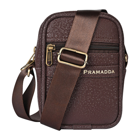 Mocha Brown Gold Label Sling for Men