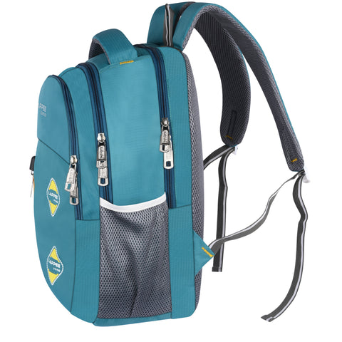 Lappee Pro Green Casual Laptop Backpack With Rain Cover For Men And Women | Backpacks For School College Office.