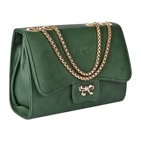 Shamrock Green Emily Side Shoulder Sling Bag