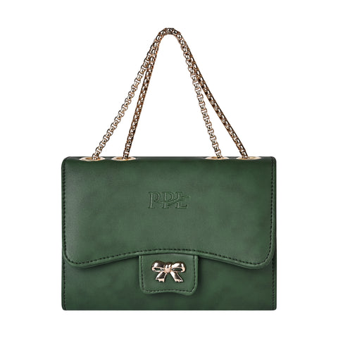 Shamrock Green Emily Side Shoulder Sling Bag