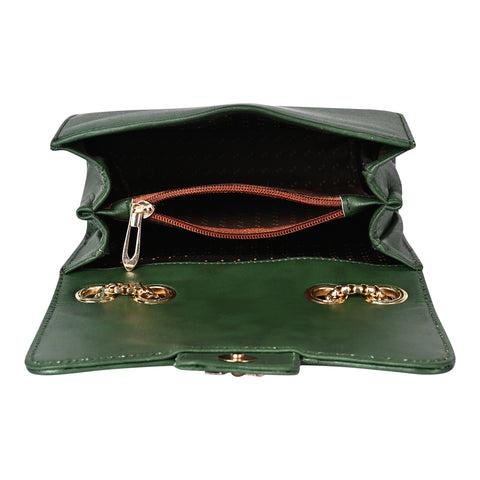 Shamrock Green Emily Side Shoulder Sling Bag