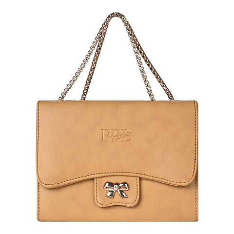 Royal beige Emily Side Shoulder Sling Bag