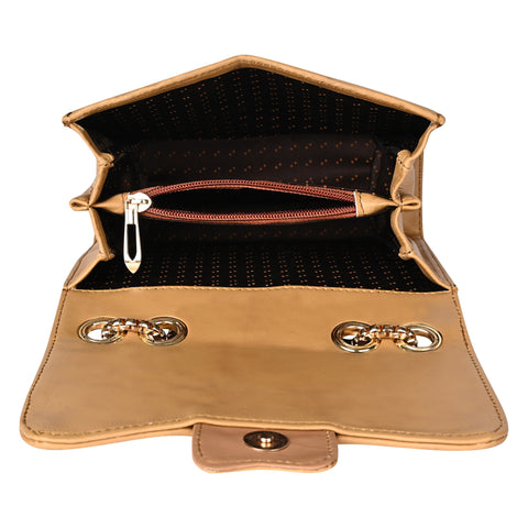Royal beige Emily Side Shoulder Sling Bag