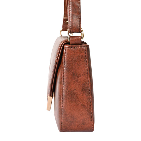 Classic Chocolate Brown Georgia Purse For women