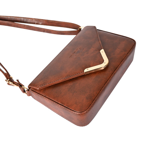 Classic Chocolate Brown Georgia Purse For women