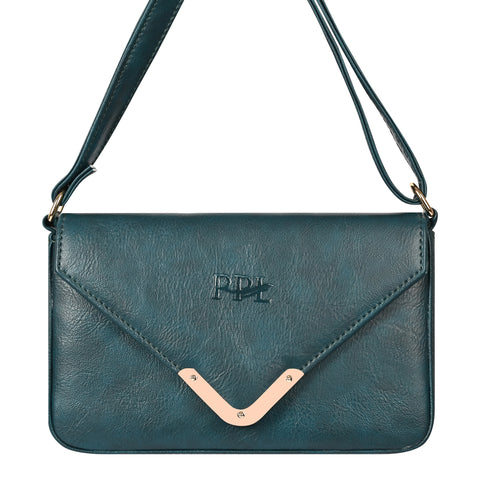 Gorgeous Turquoise Green Georgia Purse For Women.