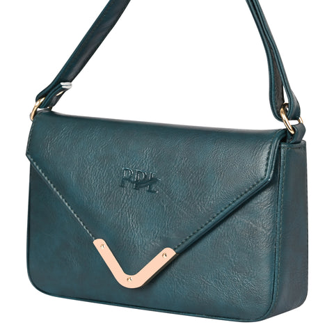 Gorgeous Turquoise Green Georgia Purse For Women.