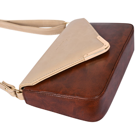 Royal Beige Georgia Purse For Women.