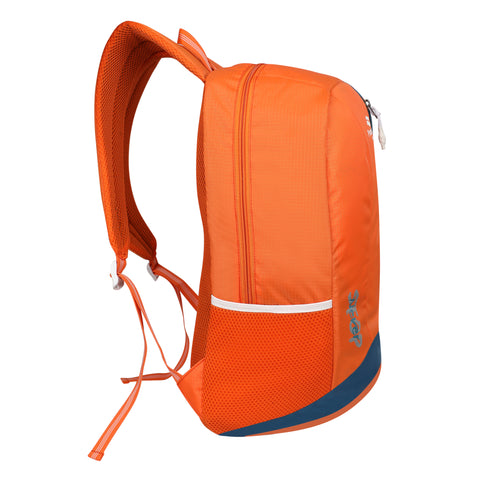 Pramadda Pure Luxury Neon Orange Never Stop 30L Casual Backpack For School College Travel ( 18 Inches )