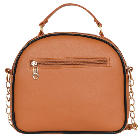Royal Tan  Dorry Pockista Sling Bag For Women Side Shoulder Purse