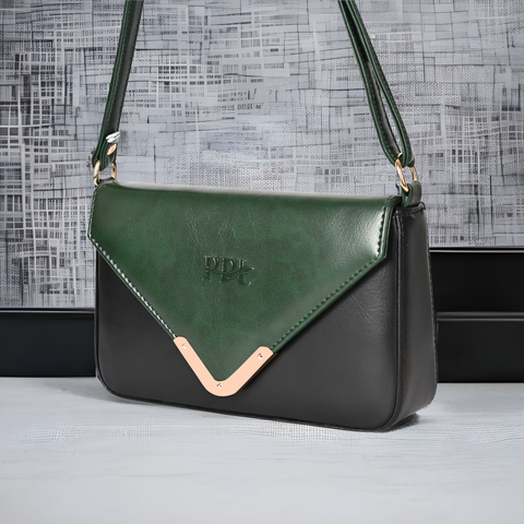 Stylish Green Georgia Purse For Women.