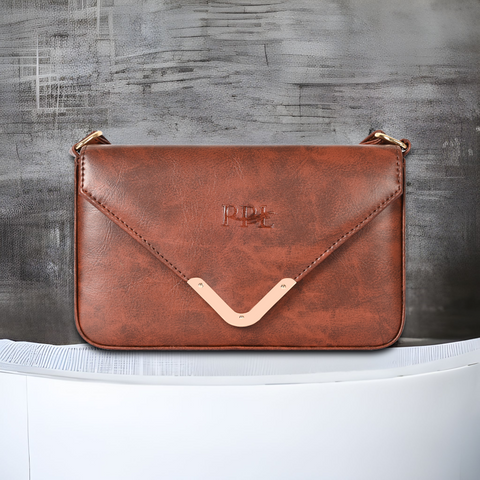 Classic Chocolate Brown Georgia Purse For women