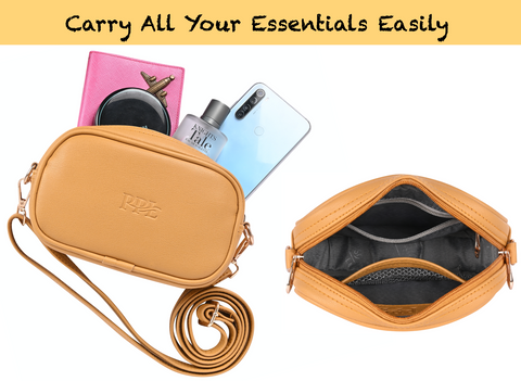 Classic Mustard Mexico Sling Bag For Women Side Crossbody bag for Girls