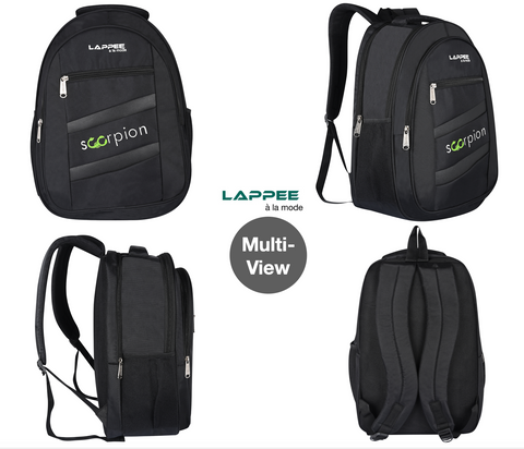Lappee Black Scorpion Casual Laptop Backpack With Rain Cover For Men And Women | Backpacks For School College Office.