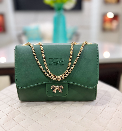 Shamrock Green Emily Side Shoulder Sling Bag