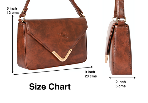 Classic Chocolate Brown Georgia Purse For women