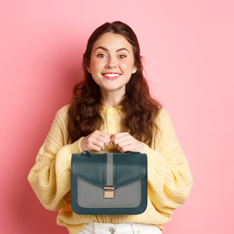 Elegant Turquoise Green Rachel Purse for women