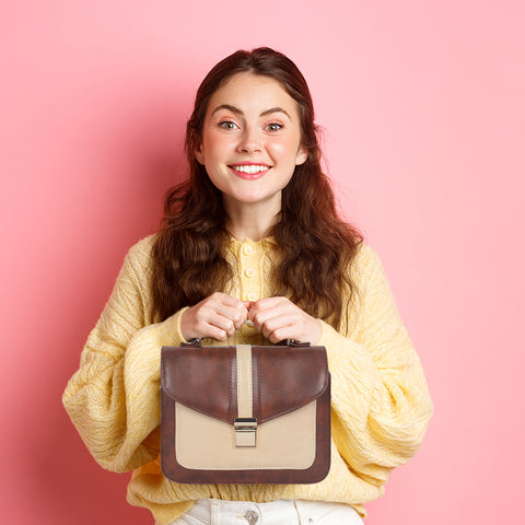 Mocha Brown Rachel Purse for Women