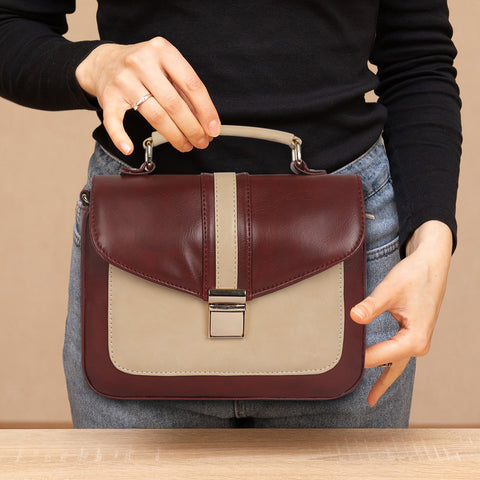 Pretty Maroon Rachel Purse for women