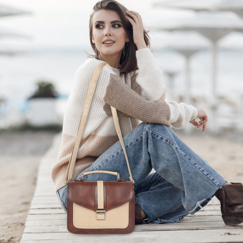 Mocha Brown Rachel Purse for Women