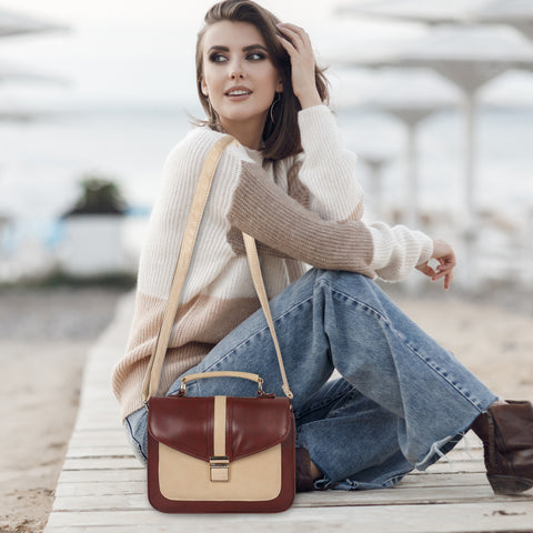 Pretty Maroon Rachel Purse for women