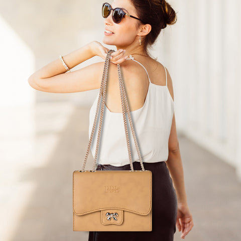 Royal beige Emily Side Shoulder Sling Bag